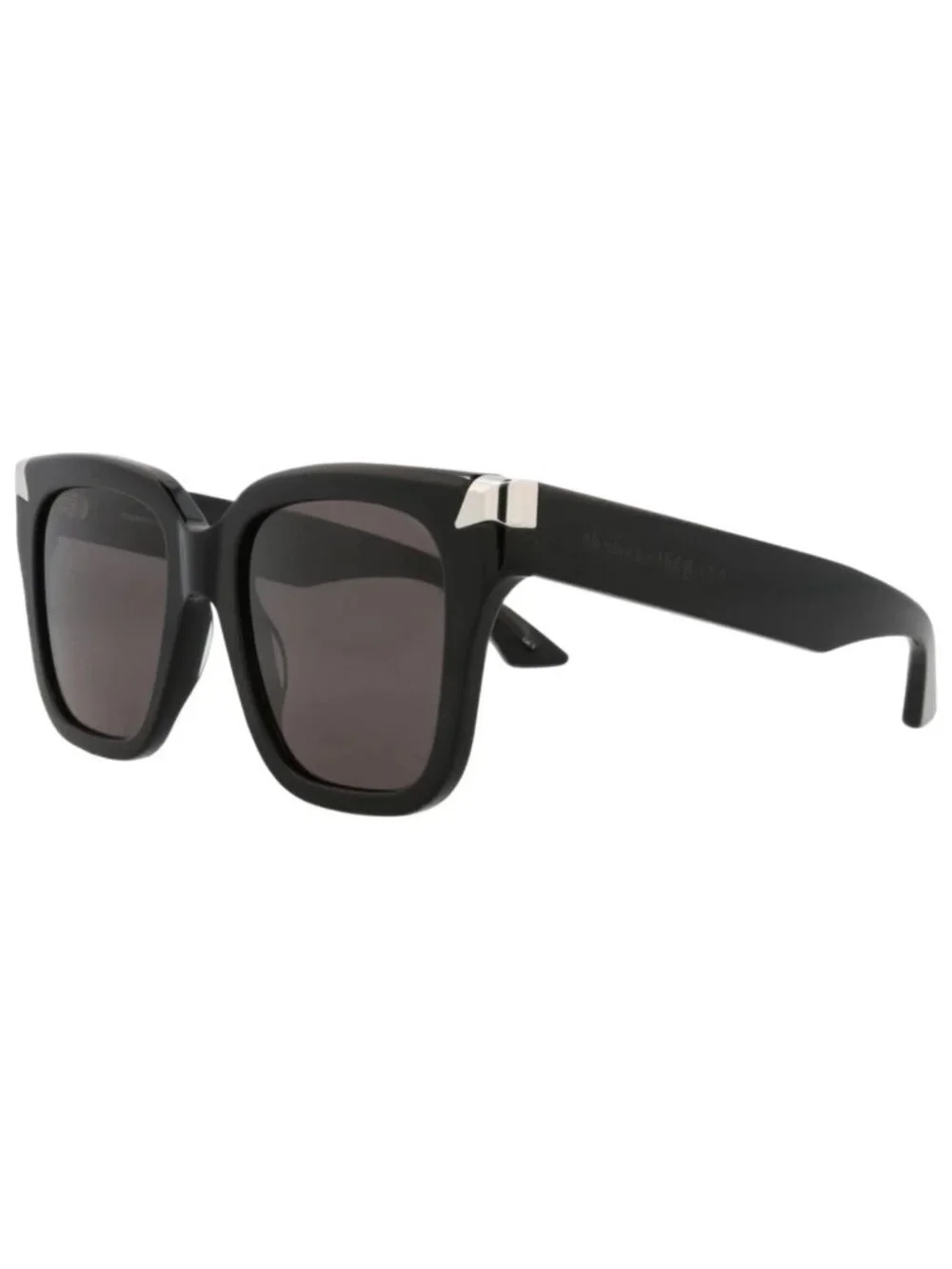New Alexander McQueen Women's Sunglasses Square Rectangle Recycled Acetate Frame
